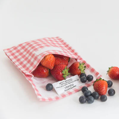 Cotton Canvas Snack Pocket