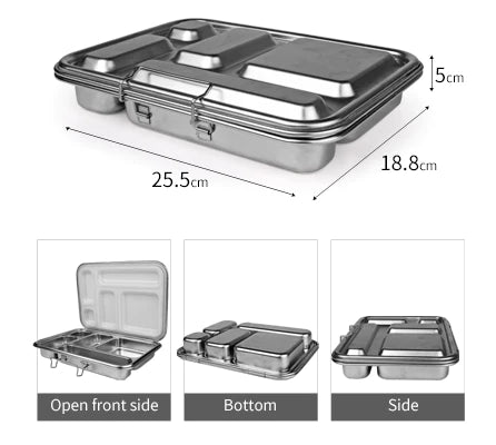 Bento Box 5 Compartments
