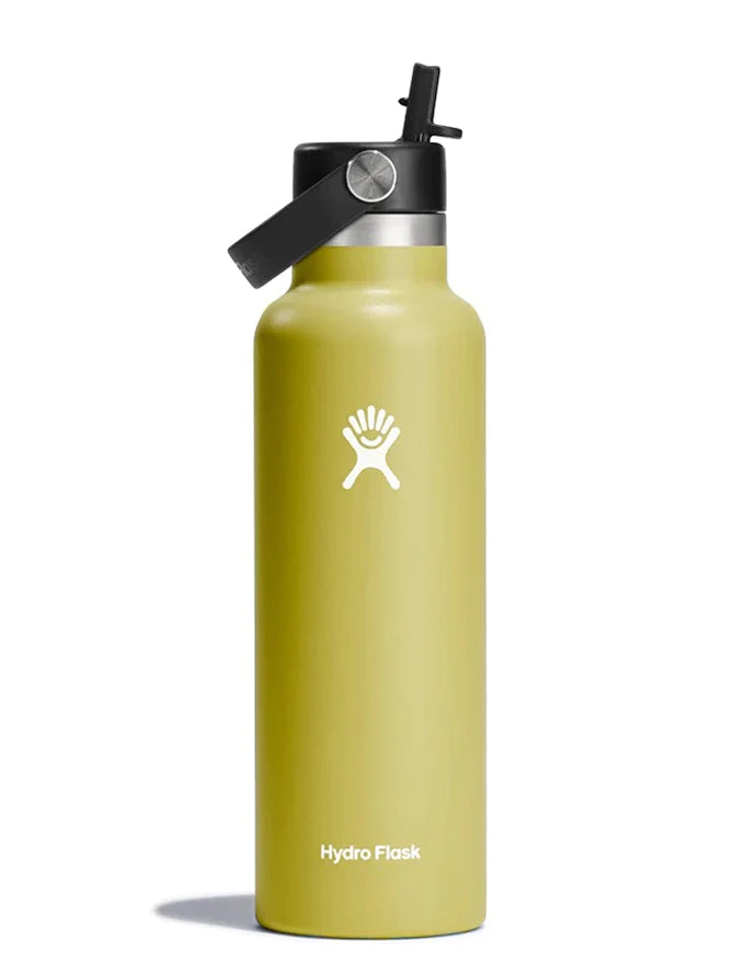 Hydro Flask - 21oz Standard Mouth Bottle with Straw Lid